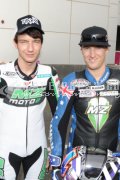 Max Neukirchner und Anthony West - Moto2 - Rd01- Qatar Grand Prix 2011